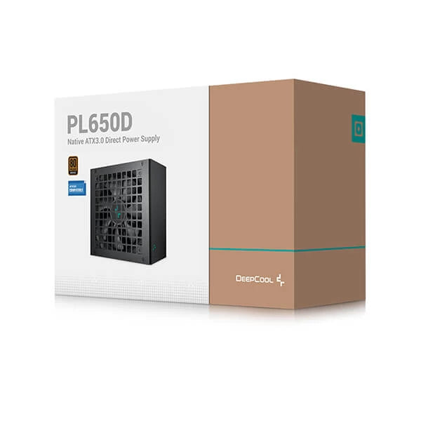 DeepCool PL650D ATX 3.0 650 Watt 80 Plus Bronze SMPS Microcenter India