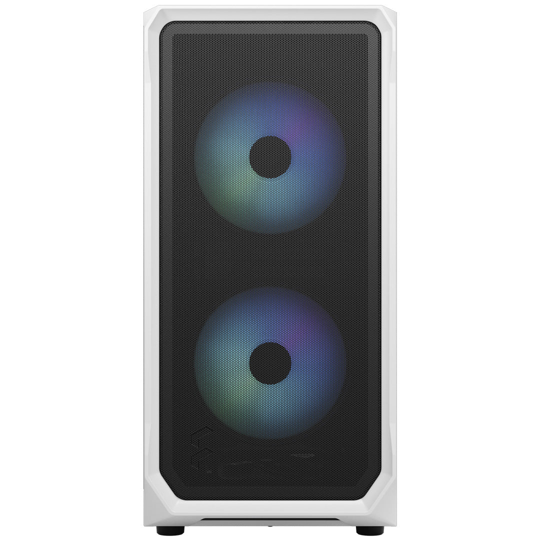 Fractal Design Focus 2 RGB White tempered glass ATX mid tower cabinet