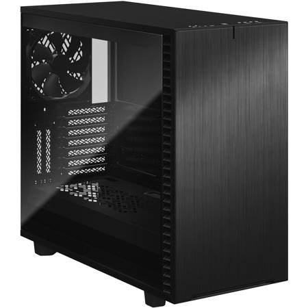 Fractal Design Define 7 Black tempered glass dark tint E-ATX mid tower cabinet