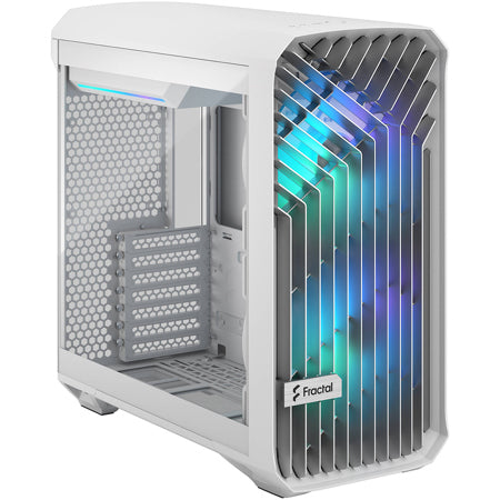Fractal Design Torrent Compact RGB White tempered glass mid tower cabinet