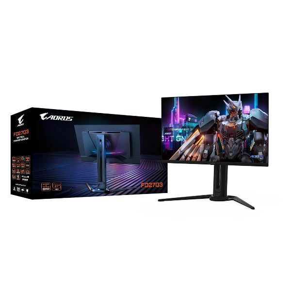 Gigabyte AORUS FO27Q3 27" OLED Gaming Monitor – 360Hz QHD Display - Microcenter India.