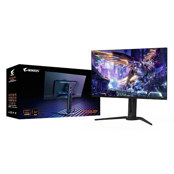 Gigabyte AORUS FO32U2P 32" OLED Gaming Monitor 4K 240Hz - Microcenter India.