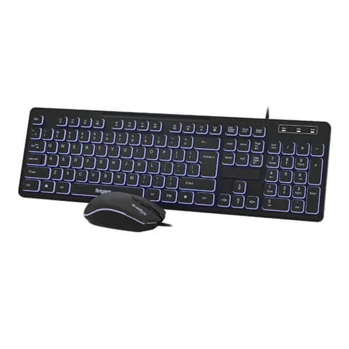 Fingers Magnifico Duo Keyboard and Mouse Combo Black
