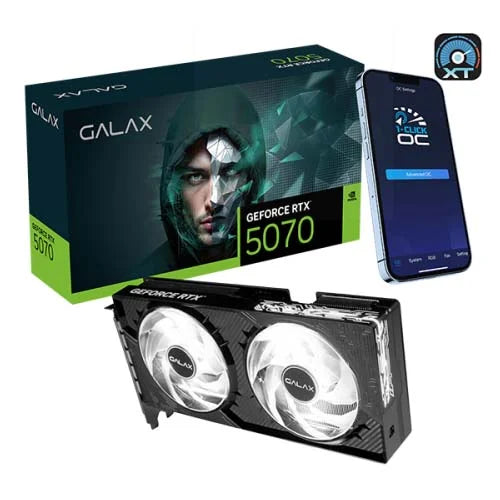 GALAX GeForce RTX 5070 1-Click OC 12GB GDDR7 Graphic Card Microcenter India