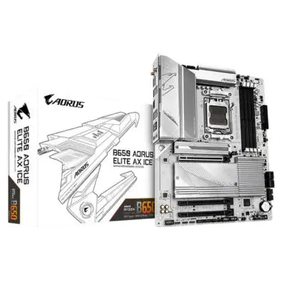 Gigabyte B650 AORUS ELITE AX ICE Motherboard Microcenter India