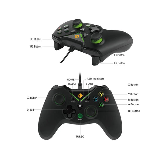 Cosmic Byte C1070T Interstellar Wired Gamepad for PC Microcenter India