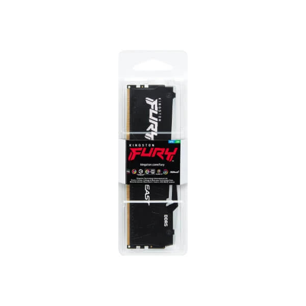 Kingston Fury Beast RGB EXPO 16GB (16GBx1) DDR5 5200MHz Desktop RAM Black Microcenter India