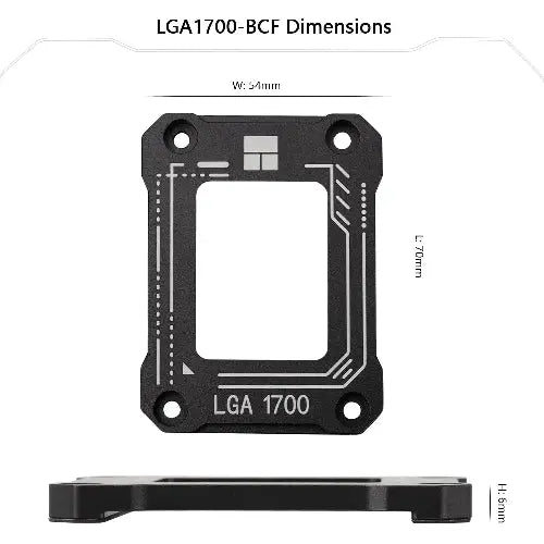 Thermalright LGA1700-BCF Black V2 CPU Retainer - Microcenter India.