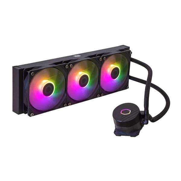 Cooler Master MasterLiquid 360L Core 360mm ARGB CPU Liquid Cooler Microcenter India