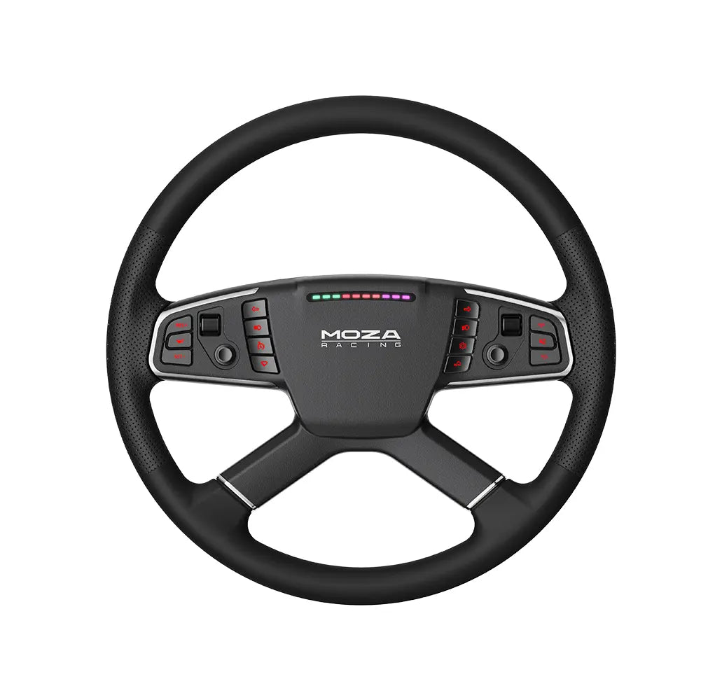 MOZA TSW truck steering wheel 400mm four spoke