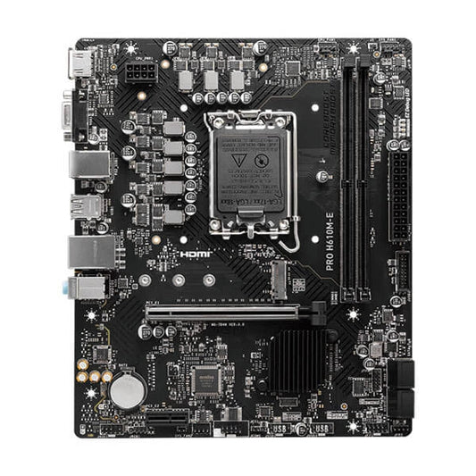 MSI Pro H610M-E DDR5 Motherboard Microcenter India