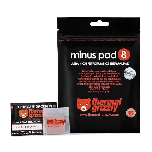 Thermal Grizzly Minus Pad 8 30x30x2mm Thermal Pad - Microcenter India.