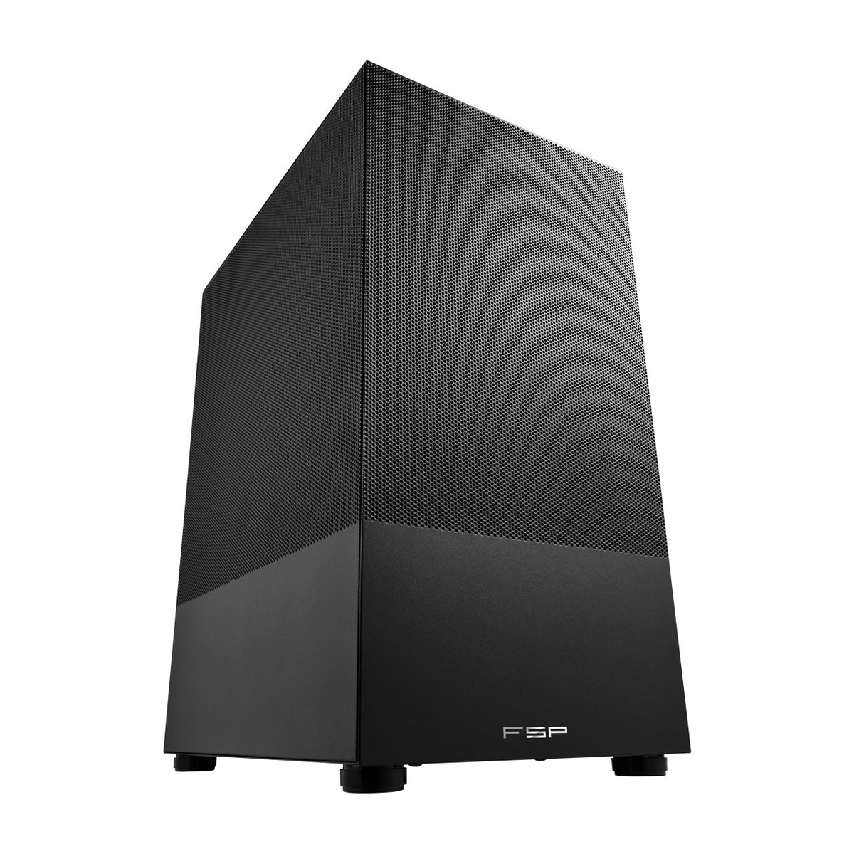 FSP S110-B Micro ATX small tower PC case in black