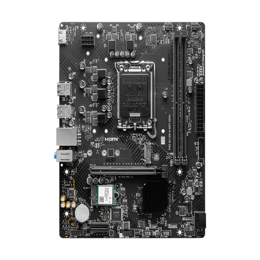 MSI PRO H610M S WIFI DDR4 M ATX Motherboard - Microcenter India.