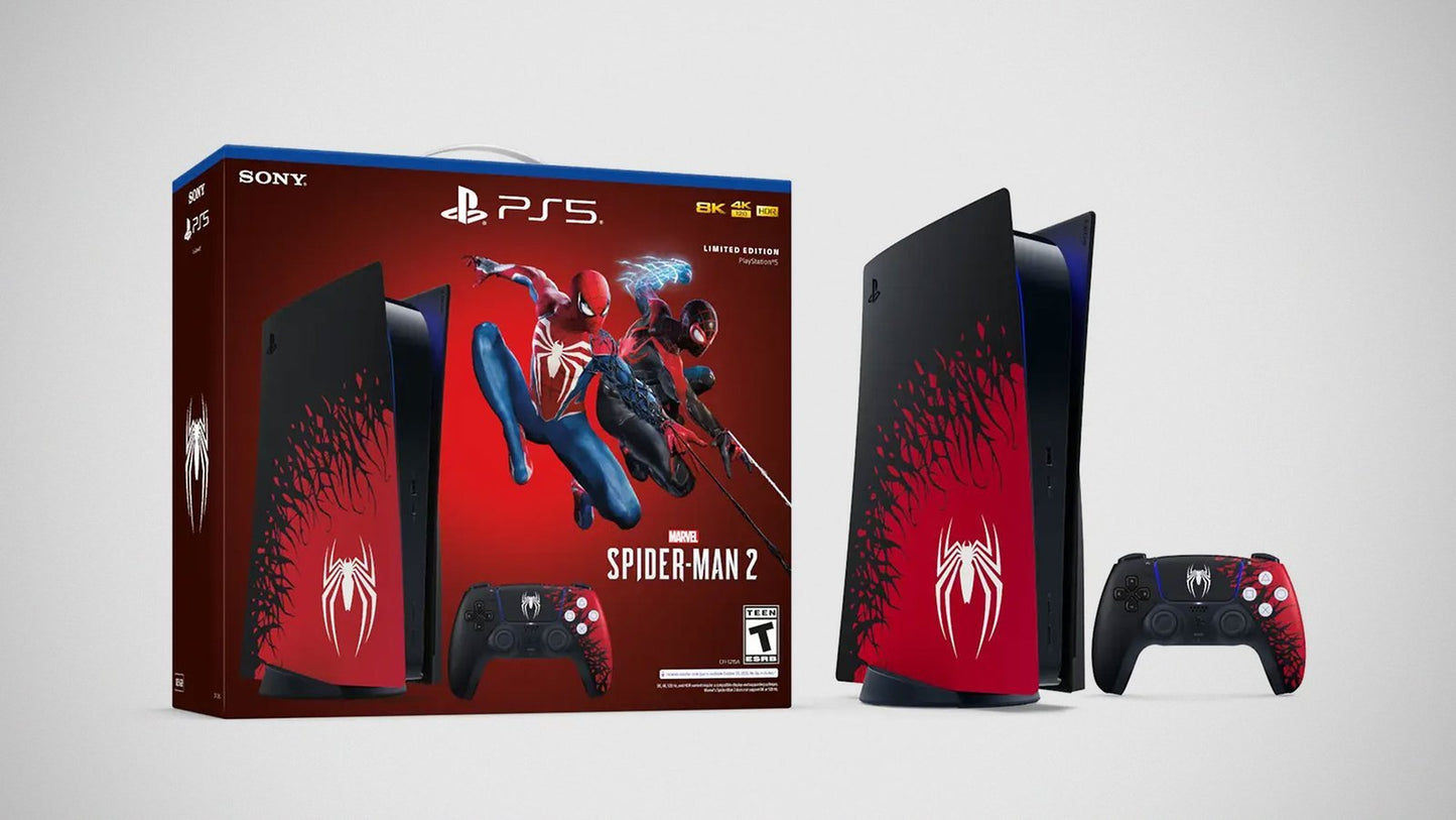 Sony PS5 Console Marvel’s Spider Man 2 Limited Edition Bundle