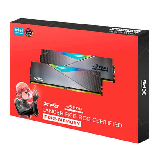 Adata XPG Lancer RGB 32GB (16GBx2) DDR5 6600MHz Desktop Ram Microcenter India