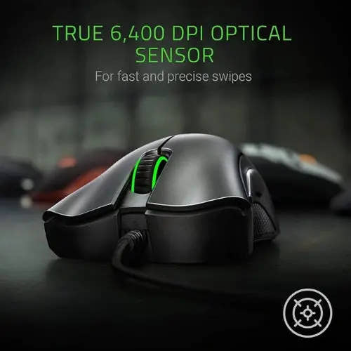 Razer DeathAdder Essential Wired Gaming Mouse - Microcenter India.