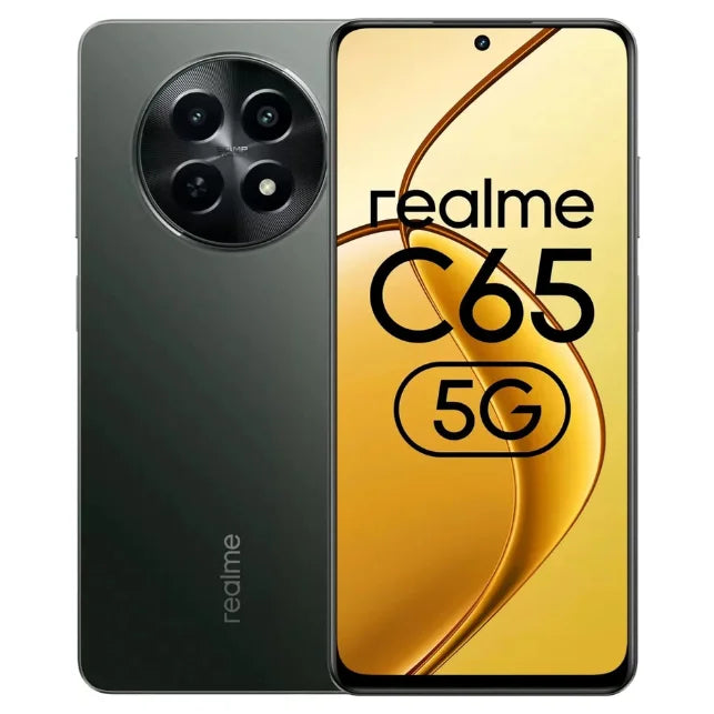 Realme C65 5G Glowing Black 4GB RAM 128GB Storage Microcenter India