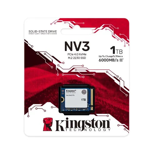 Kingston NV3 1TB PCIe Gen 4.0 NVMe SSD Microcenter India