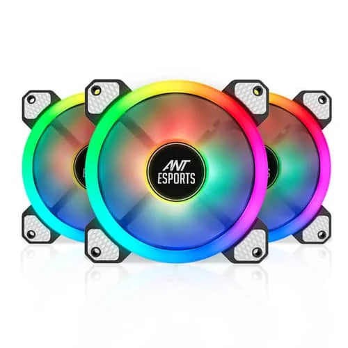 Ant Esports Superflow 120 Kit ARGB Triple Pack Microcenter India