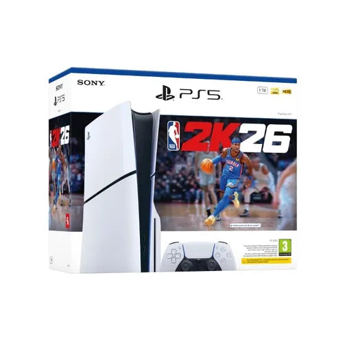 Sony PS5 Gaming Console with NBA 2K26 Bundle Disc Edition Microcenter India