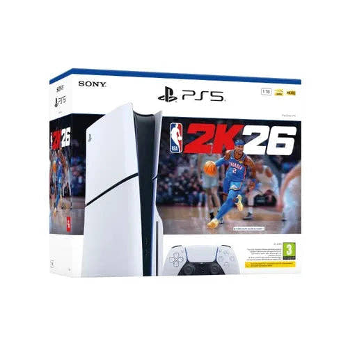 Sony PS5 Gaming Console with NBA 2K26 Bundle Disc Edition Microcenter India