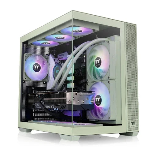 Thermaltake View 380 TG ARGB Mid Tower Cabinet Microcenter India