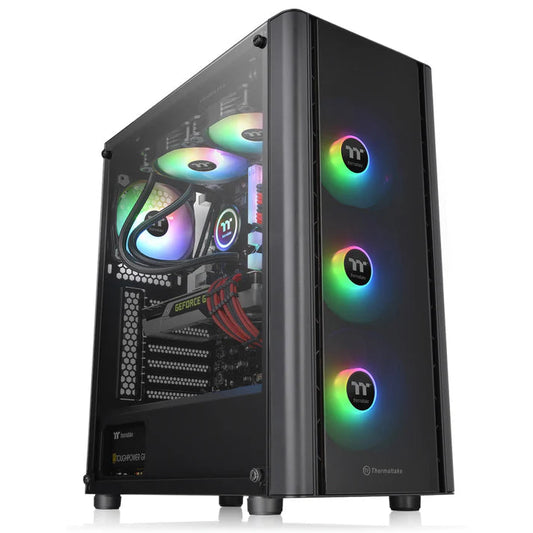 Thermaltake V250 TG ARGB Mid-Tower Chassis Microcenter India