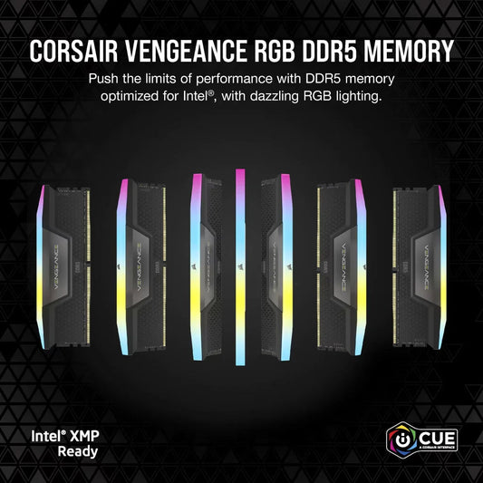 Corsair Vengeance RGB 32GB DDR5 6000MHz DRAM Microcenter India