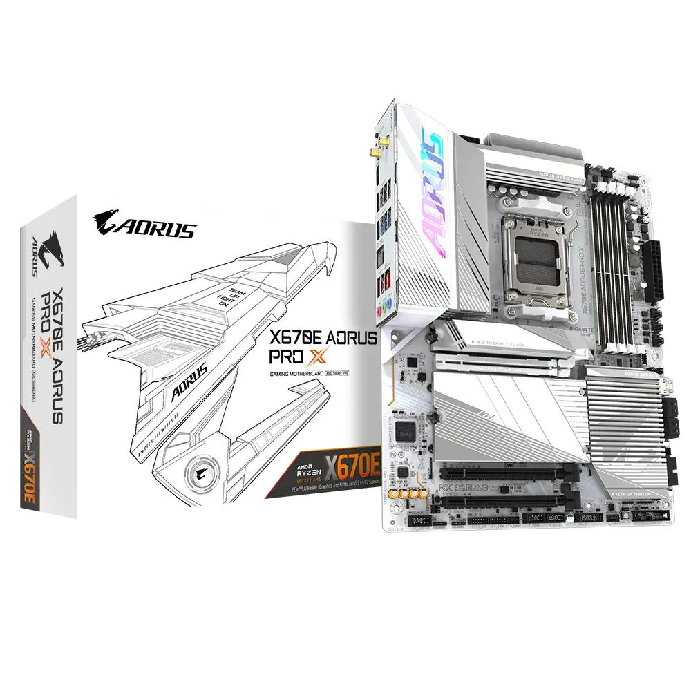 Gigabyte X670E AORUS PRO X Motherboard Microcenter India