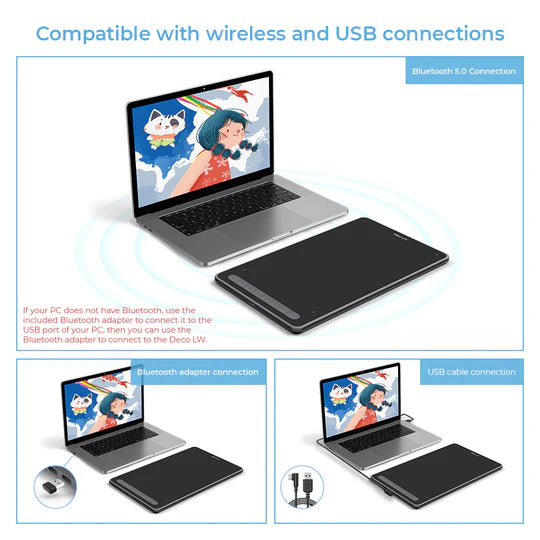 XP Pen Deco LW Pen Tablet Microcenter India