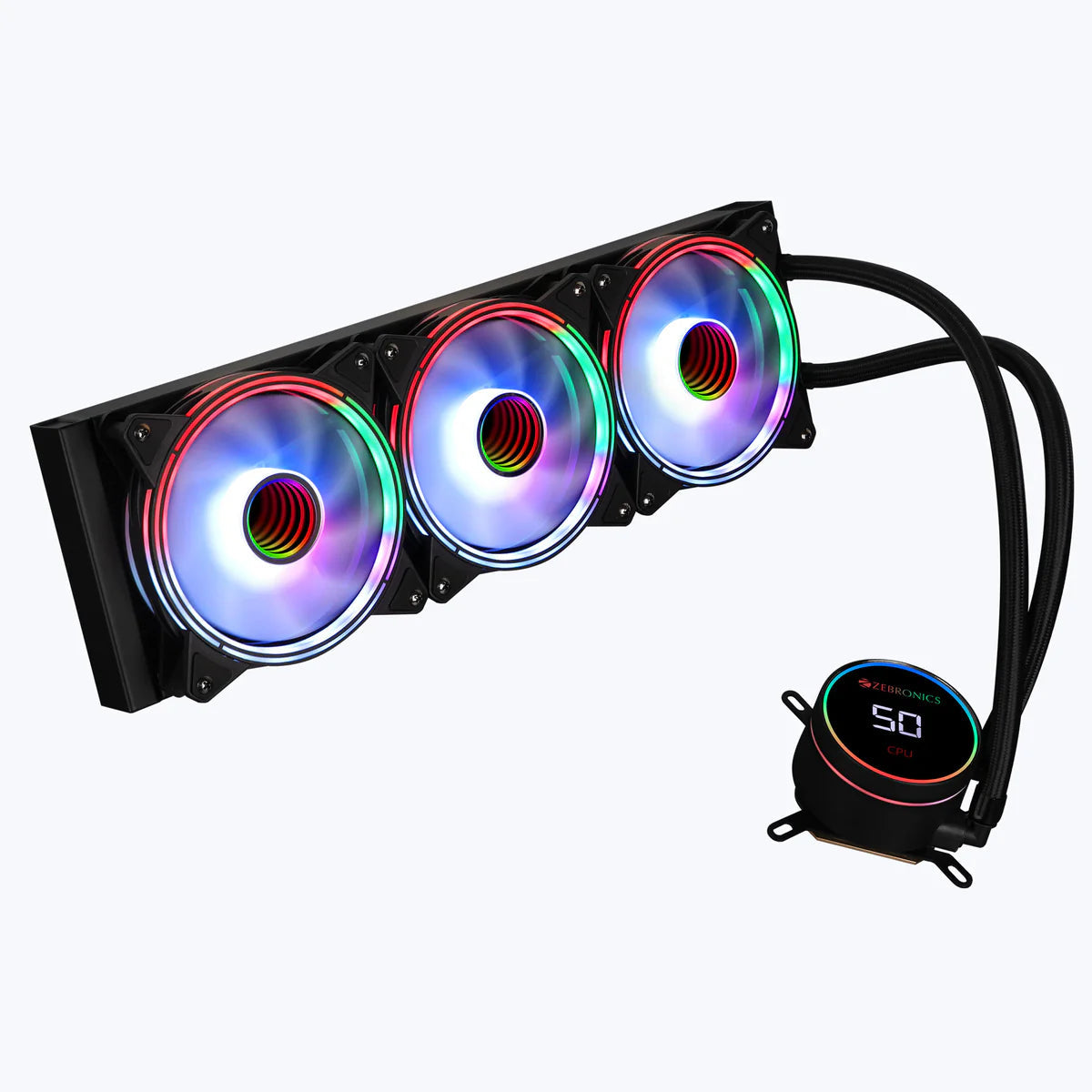 Zebronics 360 VB/VW CPU Liquid Cooler Microcenter India