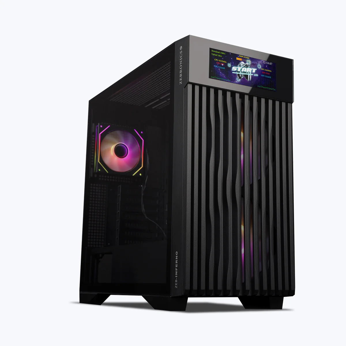 Zebronics Inferno Mini Tower Cabinet Microcenter India