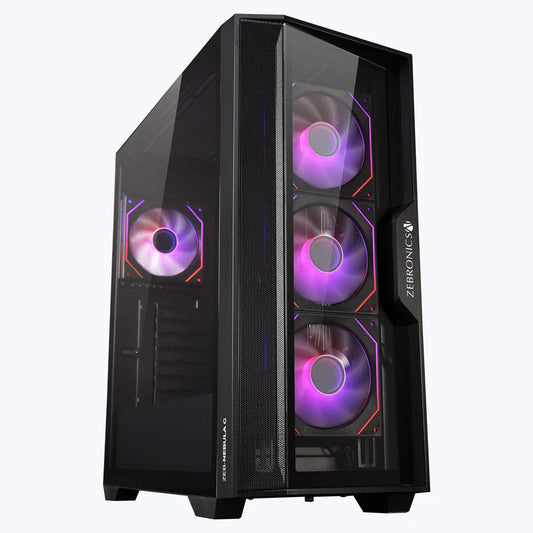 Zebronics Zeb Nebula EATX Mid Tower Cabinet Microcenter India