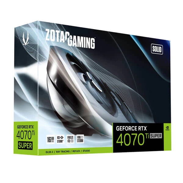 Zotac RTX 4070 Ti Super Solid 16GB Gaming Graphics Card Microcenter India