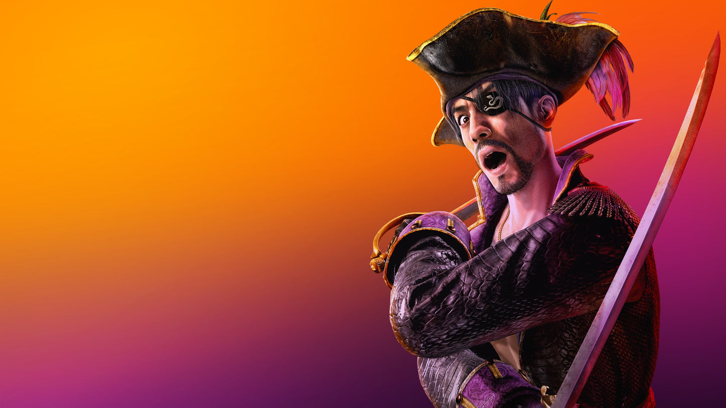 Like a Dragon Pirate Yakuza in Hawaii PS5 cover art