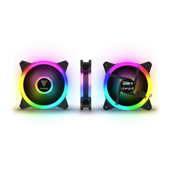 Gamdias AEOLUS M2-1201 - 120mm Cabinet Fan (Single Pack) Microcenter India