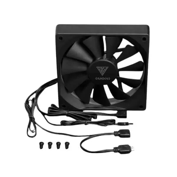 Gamdias Aeolus M3-1201 ARGB Cabinet Fan (Single Pack) Microcenter India