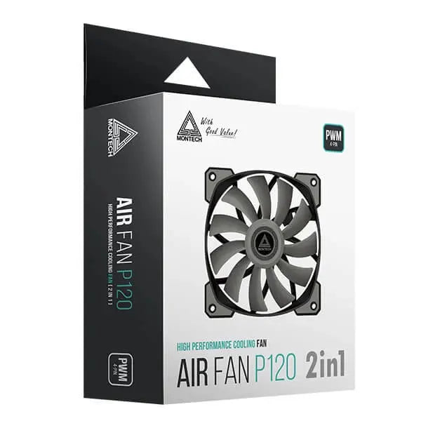 Montech Air Fan P120 Cabinet Fan (Dual Pack) Microcenter India