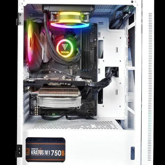 Gamdias Argus E4 Elite ARGB Cabinet White Microcenter India