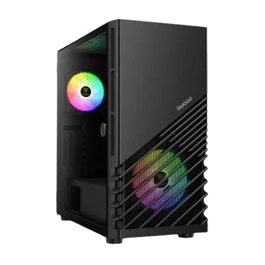 Gamdias Argus M4 ARGB (ATX) Mid Tower Cabinet (Black) Microcenter India