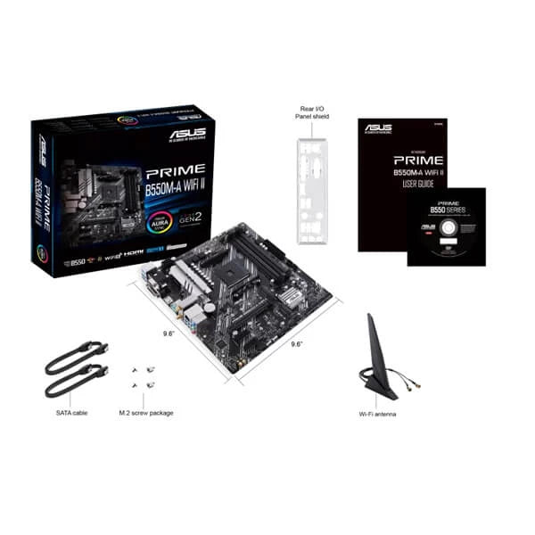 Asus Prime B550M-A WIFI II Motherboard Microcenter India