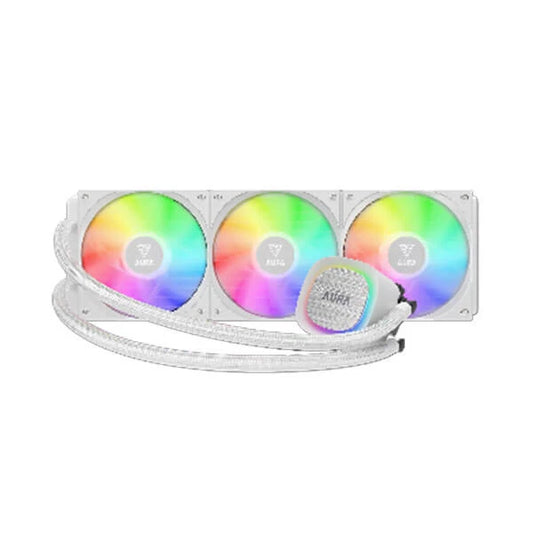 Gamdias Aura GL360 V2 WH ARGB CPU Liquid Cooler White