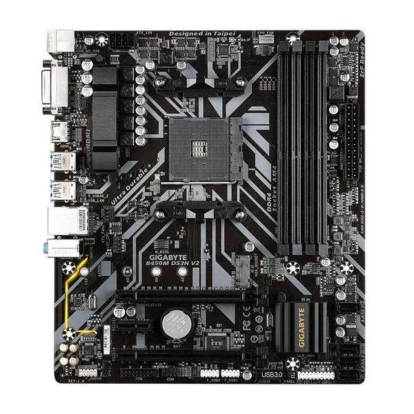 Gigabyte B450M DS3H V2 Motherboard