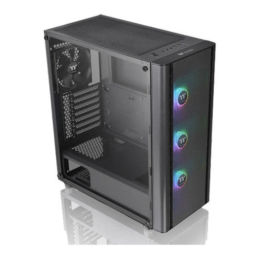 Thermaltake V250 TG Air ARGB (ATX) Cabinet (Black) Microcenter India