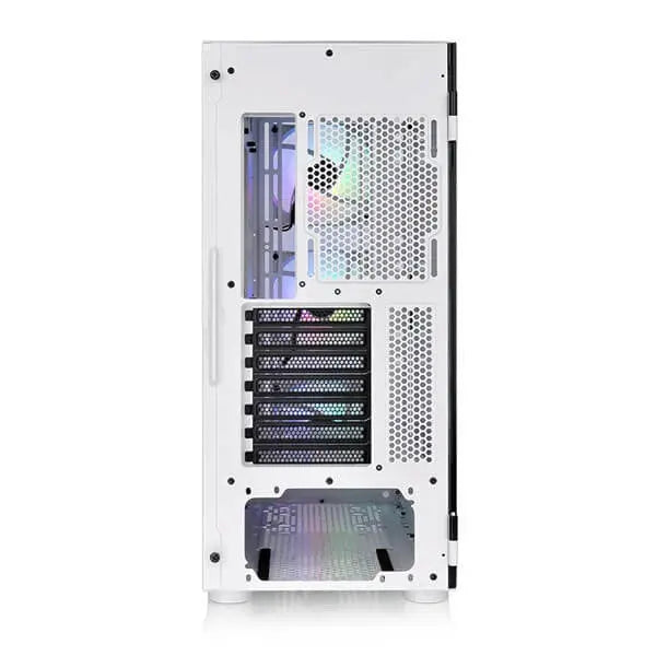Thermaltake H570 TG ARGB Snow (E-ATX) Mid Tower Cabinet (White) Microcenter India