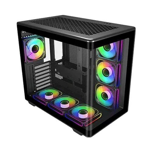 Cooler Master Elite 600 ARGB ATX Mid Tower Cabinet Microcenter India