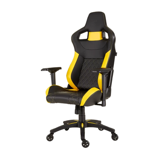 Corsair T1 RACE Gaming Chair Black/Yellow Microcenter India