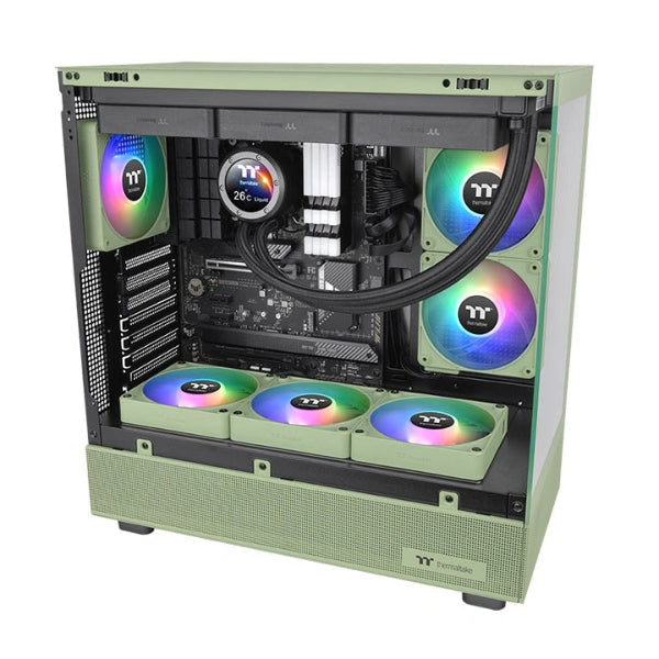Thermaltake CT120 EX ARGB Sync PC Cooling Fan Matcha Green 3 Fan Pack - Microcenter India.
