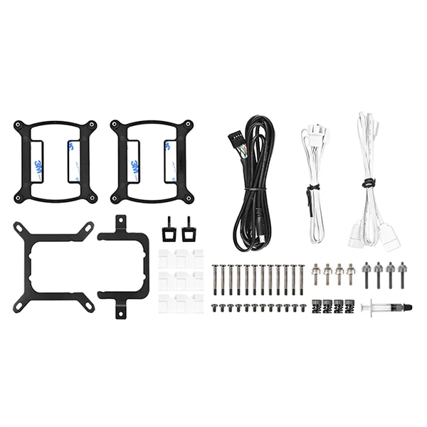 Thermaltake TH360 V2 Ultra ARGB Sync Snow Edition CPU Liquid Cooler Microcenter India